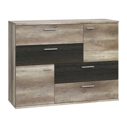 Komoda z szufladami Skive SKVK46 dąb antyczny/touchwood