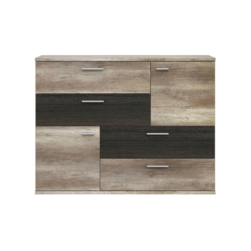Komoda z szufladami Skive SKVK46 dąb antyczny/touchwood
