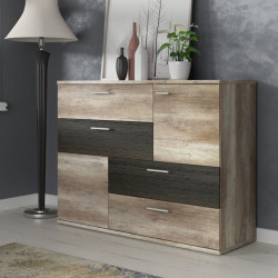 Komoda z szufladami Skive SKVK46 dąb antyczny/touchwood