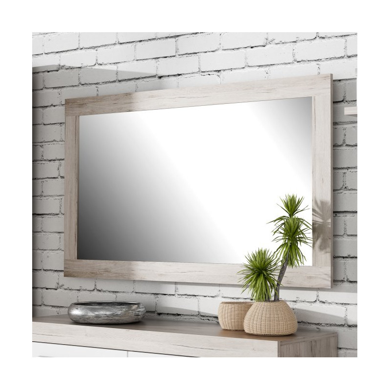 Lustro wiszące Meble Forte ATRD10 dąb piaskowy