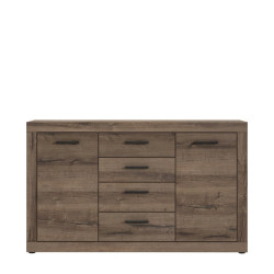 Komoda z szufladami Trass TRAK231 dąb szlachetny