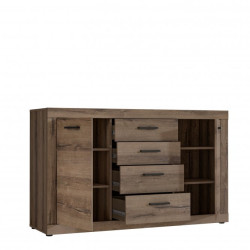 Komoda z szufladami Trass TRAK231 dąb szlachetny