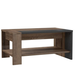 Stolik kawowy 90x55 Trass TRAT51 – elegancki dąb | Styl loft