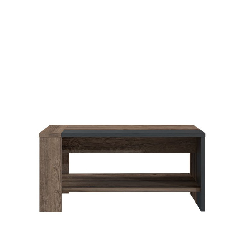 Stolik kawowy 90x55 Trass TRAT51 – elegancki dąb | Styl loft