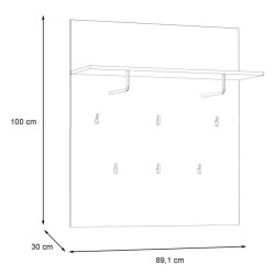 Panel ubraniowy Trondheim TDHD10 dąb artisan