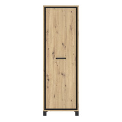 Szafa otwierana 70 cm Trondheim TDHS811 dąb artisan/dąb czarny