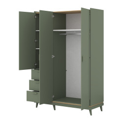 Szafa Scandi Typ 19 Zgaszona Zieleń Helvetia Wieruszów