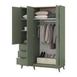 Szafa Scandi Typ 19 Zgaszona Zieleń Helvetia Wieruszów