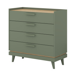 Komoda Scandi Typ 27 Zgaszona Zieleń Helvetia Wieruszów