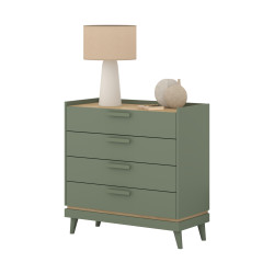 Komoda Scandi Typ 27 Zgaszona Zieleń Helvetia Wieruszów