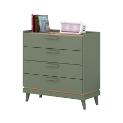 Komoda Scandi Typ 27 Zgaszona Zieleń Helvetia Wieruszów