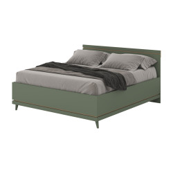Łóżko 180 Scandi Typ 31 Zgaszona Zieleń Helvetia Wieruszów
