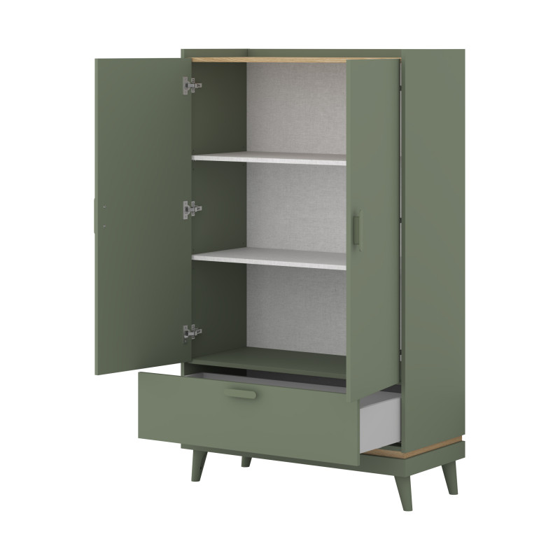 Bieliźniarka Scandi Typ 38 Zgaszona Zieleń Helvetia Wieruszów