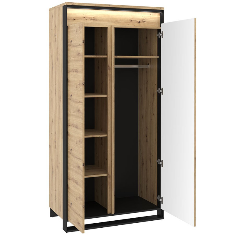 Szafa z oświetleniem Quant QA-01 Lenart Kolekcja Quant