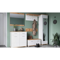 Panel Hola HOLG02 Biały Alpejski/Dąb Wotan Meble Wójcik