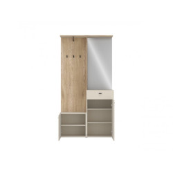 Garderoba do przedpokoju Romea ROEGG1 Kaszmir/Dąb Cremona Meble Wójcik