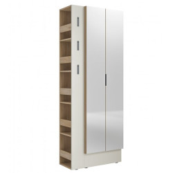 Garderoba do przedpokoju Sarina SANGS1 Kaszmir/Dąb Cremona Meble Wójcik