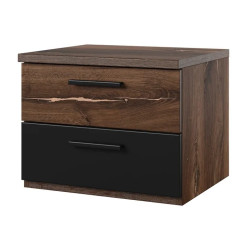 Szafka nocna Sigma Typ 22  Dąb Flagstaff/Miedziana Nić Helvetia Wieruszów