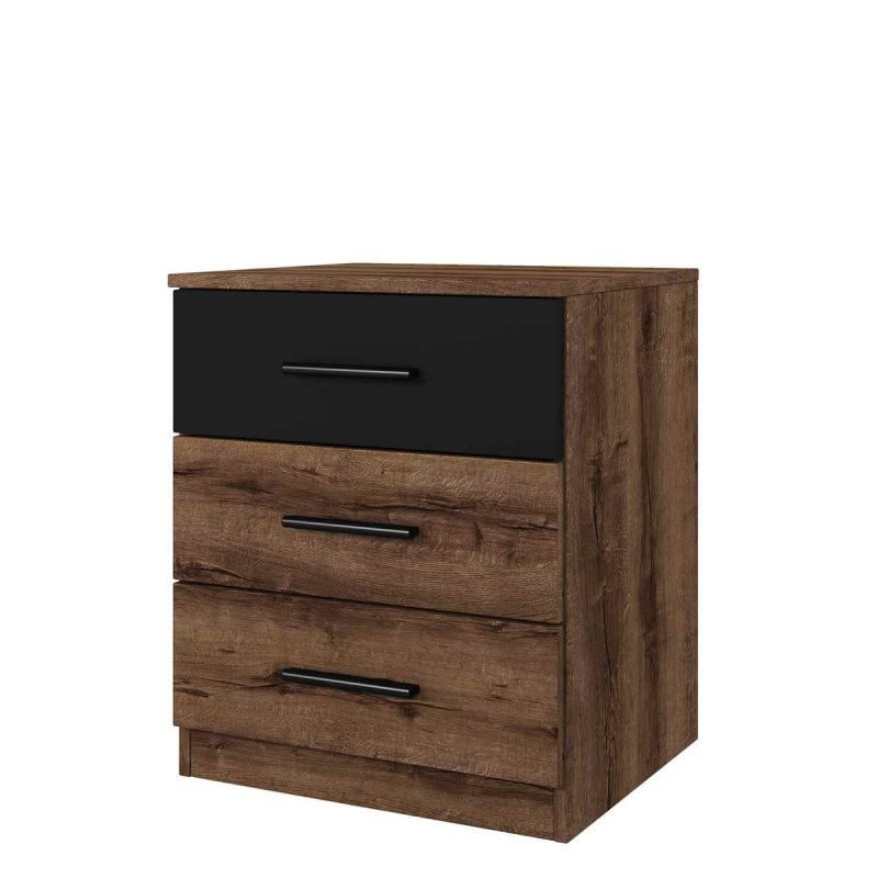 Szafka nocna Beta Dąb Monastery/Czarny Helvetia Wieruszów