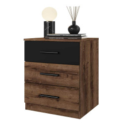 Szafka nocna Beta Dąb Monastery/Czarny Helvetia Wieruszów