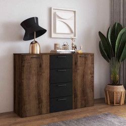 Komoda Beta Dąb Monastery/Czarny Helvetia Wieruszów