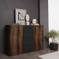 Komoda Beta Dąb Monastery/Czarny Helvetia Wieruszów