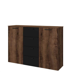 Komoda Beta Dąb Monastery/Czarny Helvetia Wieruszów