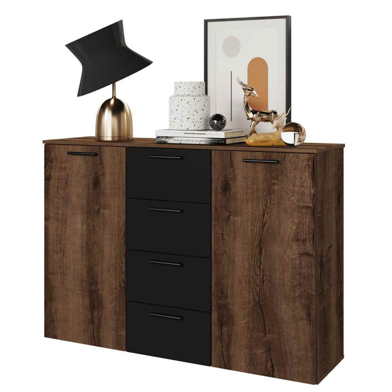 Komoda Beta Dąb Monastery/Czarny Helvetia Wieruszów