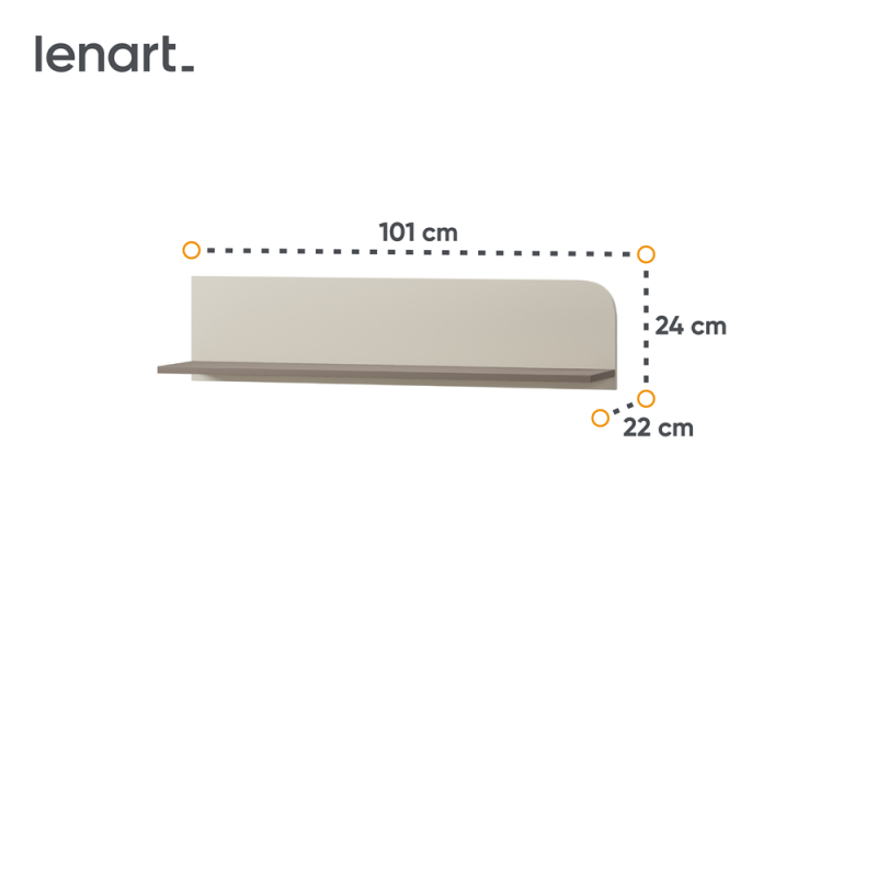 Półka Harmony HR-05 Lenart Meble