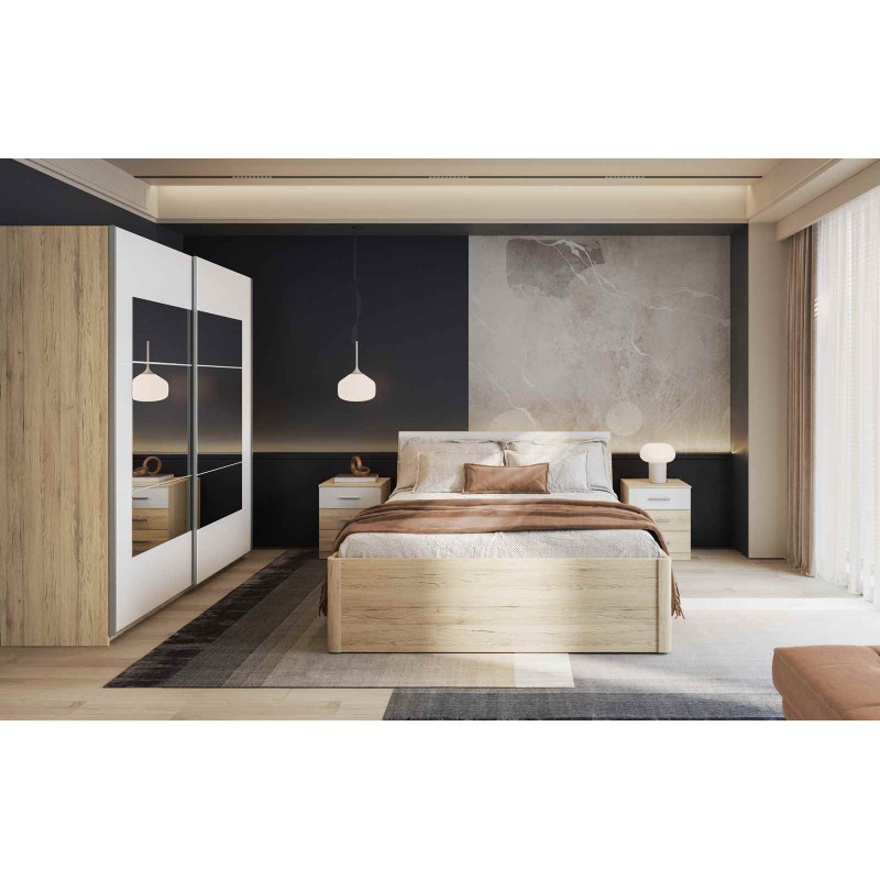 Szafa przesuwna Beta 180 z lustrem – Kup teraz | Domowanie