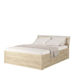 Łóżko 160 cm Beta San Remo Jasne Helvetia Wieruszów