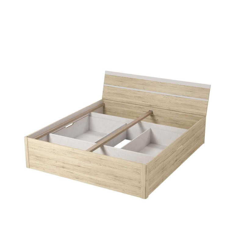 Łóżko 180 cm Beta San Remo Jasne Helvetia Wieruszów