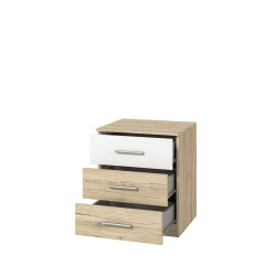 Szafka nocna Beta San Remo Jasne/Biały Helvetia Wieruszów