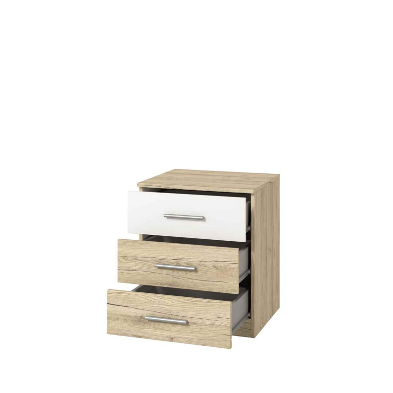 Szafka nocna Beta San Remo Jasne/Biały Helvetia Wieruszów