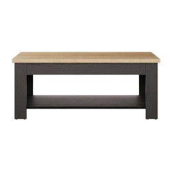 Stolik kawowy z podnoszonym blatem 110x65 cm Duro DURT511 dąb riviera/dąb cabezone