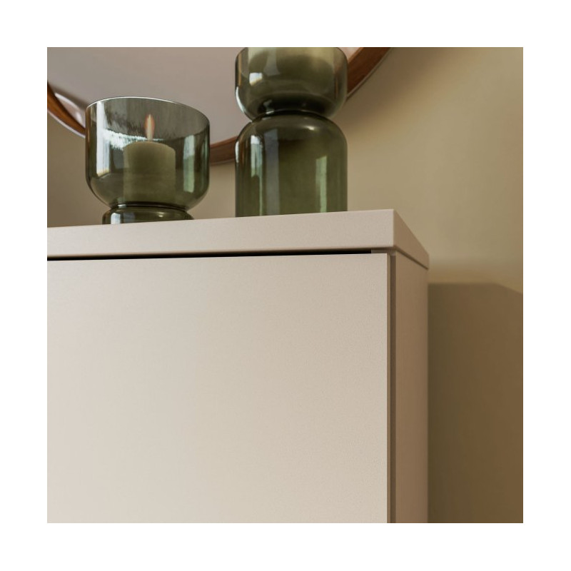 Komoda 150 cm Edwal EDWK221 piaskowy/dąb mauvella