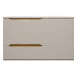 Komoda 150 cm Edwal EDWK221 piaskowy/dąb mauvella
