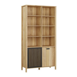 Regał Jytana JTNR723 dąb mauvella/czarny