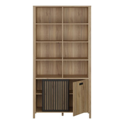 Regał Jytana JTNR723 dąb mauvella/czarny