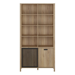 Regał Jytana JTNR723 dąb mauvella/czarny