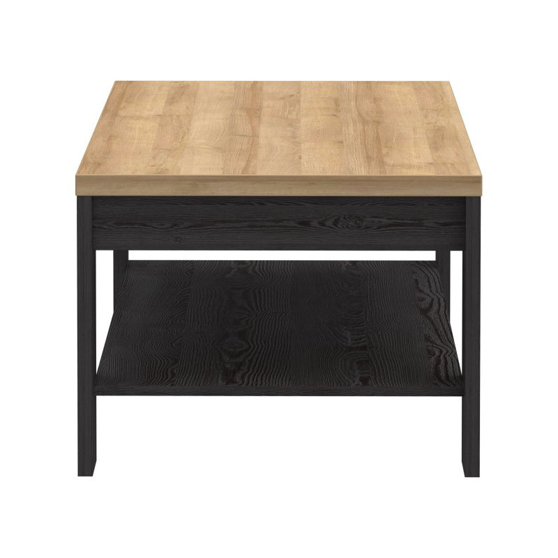 Stolik kawowy 100 cm Chisbury BRCT501 dąb riviera/dąb cabezone