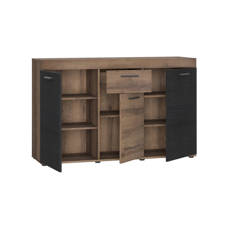 Komoda Valentin VTNK233 dąb szlachetny/dąb czarny