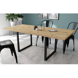 Stół loftowy Tables TBLT483 dąb artisan