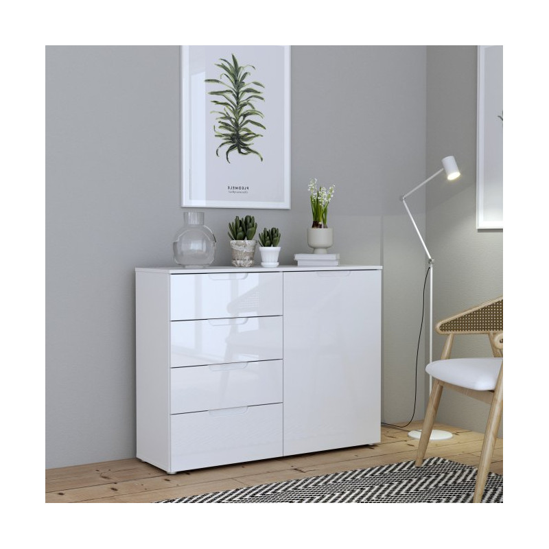 Komoda nowoczesna Sapporo SNNK221 biały