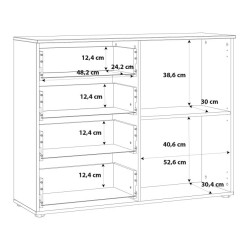 Komoda nowoczesna Sapporo SNNK221 biały