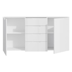 Komoda nowoczesna z szufladami Sapporo SNNK221 biały