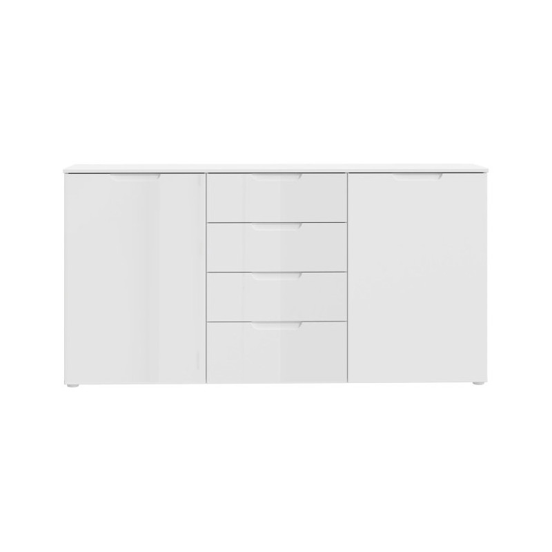 Komoda nowoczesna z szufladami Sapporo SNNK221 biały