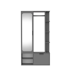 Garderoba z Lustrem Nala Jarstol Szary Diamentowy