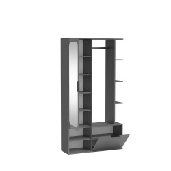 Garderoba z Lustrem Nala Jarstol Szary Diamentowy