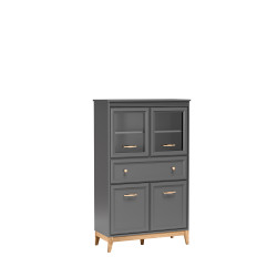 Witryna Terra TA-5 Jarstol Szary Diamentowy